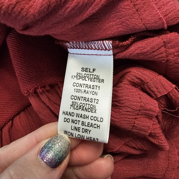 Altar'd State Harlow Peplum Top Medium - Picture 6 of 10